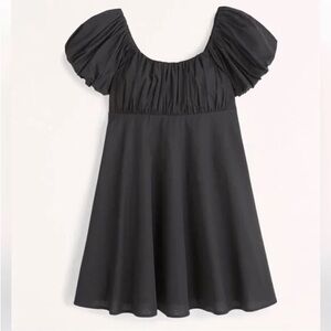 Abercrombie Puff Sleeve Mini Dress